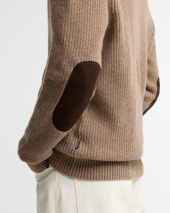 (Barbour) Hartland Knit - Stone (Men's)