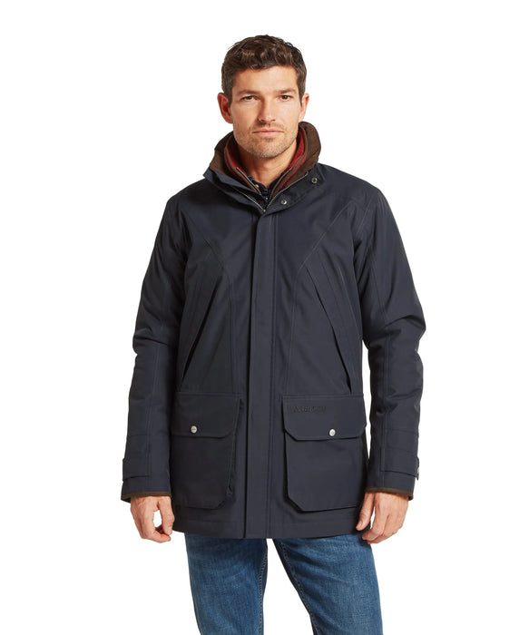 (Schoffel) Barrow Country Coat - Carbon Navy (Men's)