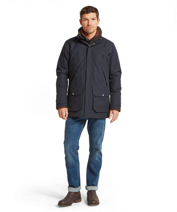 (Schoffel) Barrow Country Coat - Carbon Navy (Men's)