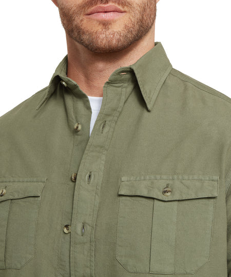 (Schoffel) Battlesbridge Shirt - Beetle Green (Men's)