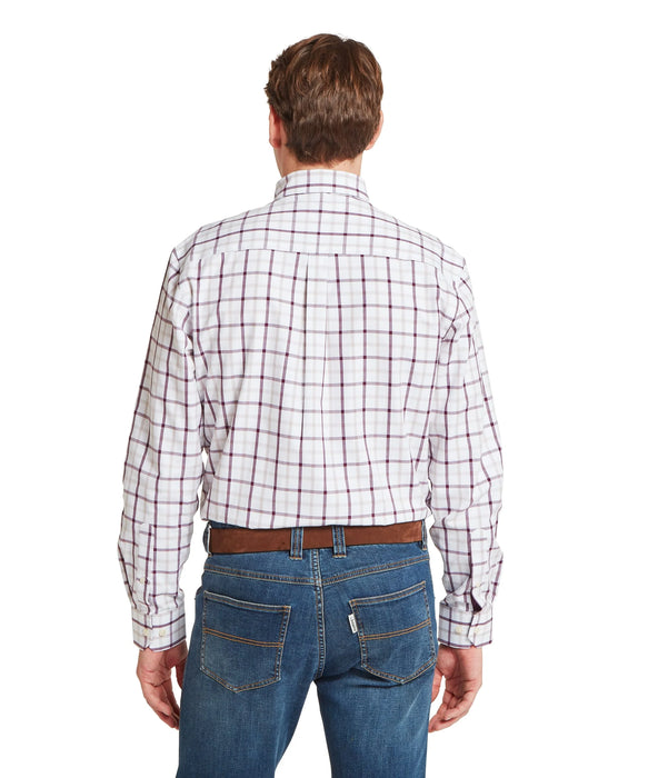 (Schoffel) Brancaster Classic Shirt - Beetroot Check (Men's)