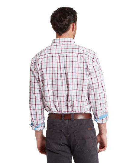 (Schoffel) Brancaster Classic Shirt - Mountain Blue Check (Men's)