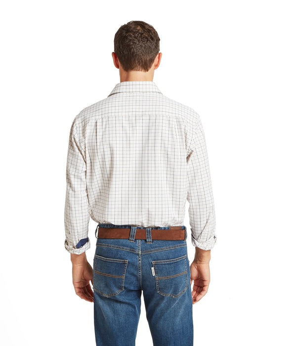 (Schoffel) Burnham Tattersall Classic Shirt - Blueberry (Men's)