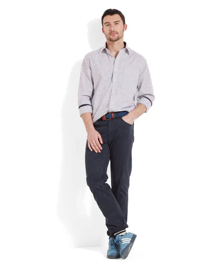 (Schoffel) Cambridge Classic Shirt - Dark Navy  (Men's)