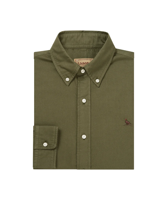 (Schoffel) Cavendish Oxford Shirt - Woodland (Men's)