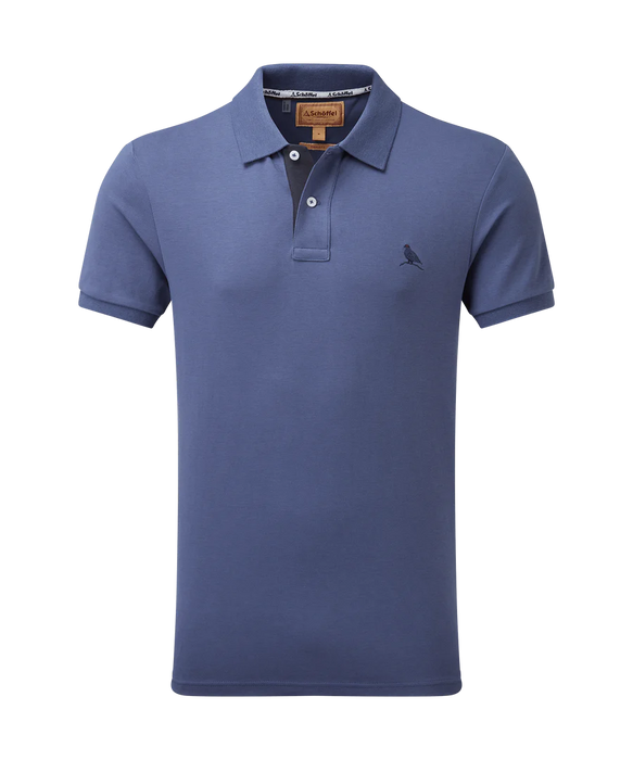 (Schoffel) St Ives Jersey Polo Shirt - French Navy (Men's)