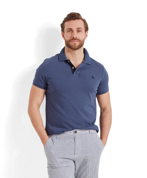 (Schoffel) St Ives Jersey Polo Shirt - French Navy (Men's)