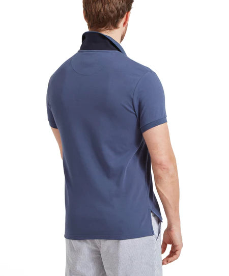 (Schoffel) St Ives Jersey Polo Shirt - French Navy (Men's)