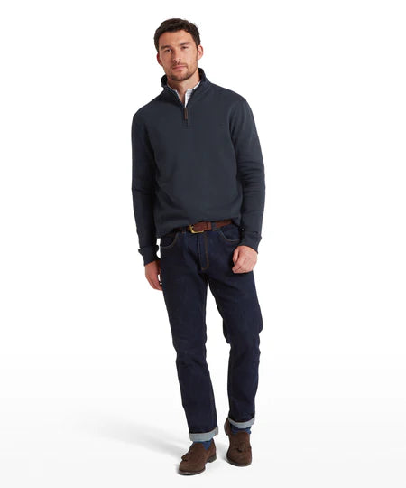 (Schoffel) St Merryn Sweatshirt - True Navy (Men's)