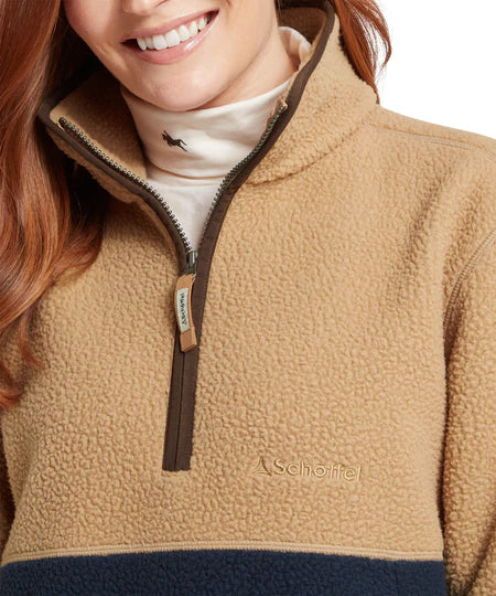 SALE - (Schoffel) Berkeley Retro 1/4 zip Fleece (Women's)