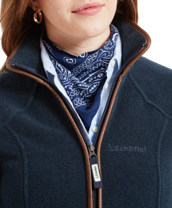 (Schoffel) Burley Fleece Jacket - Petrol Blue (Women's)