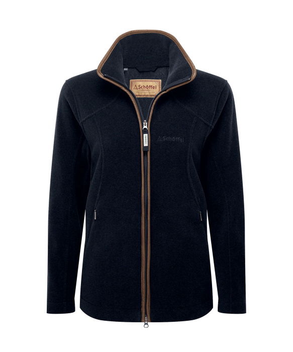 (Schoffel) Burley Fleece Jacket - Navy (Women's)