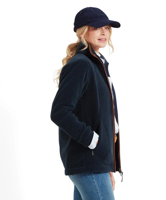 (Schoffel) Burley Fleece Jacket - Navy (Women's)