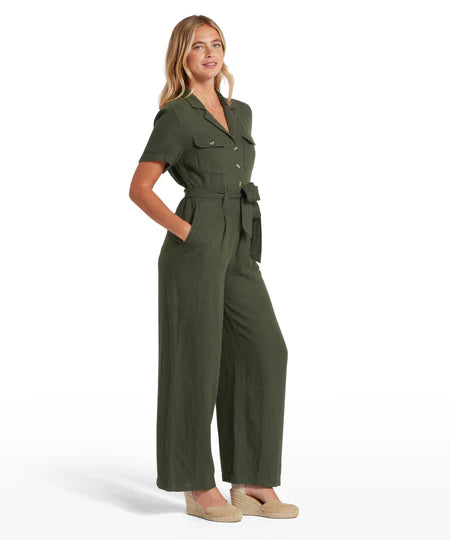 (Schoffel) Daisy Jumpsuit - Beetle Green (Women's)