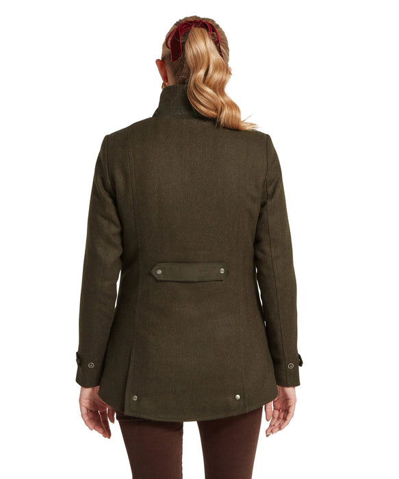 (Schoffel) Murra Tweed Coat - DARK LODEN TWEED (Women's)