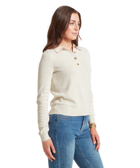 (Schoffel) Portloe Jumper - Dove (Women's)