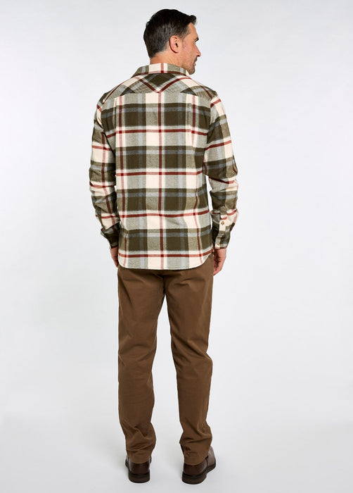 (Dubarry) Townley Hunting Check Shirt - Dusky Green (Men's)