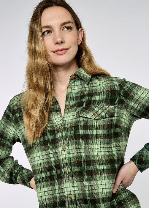 (Dubarry) Wildprivet Hunting Check Shirt (Women's)